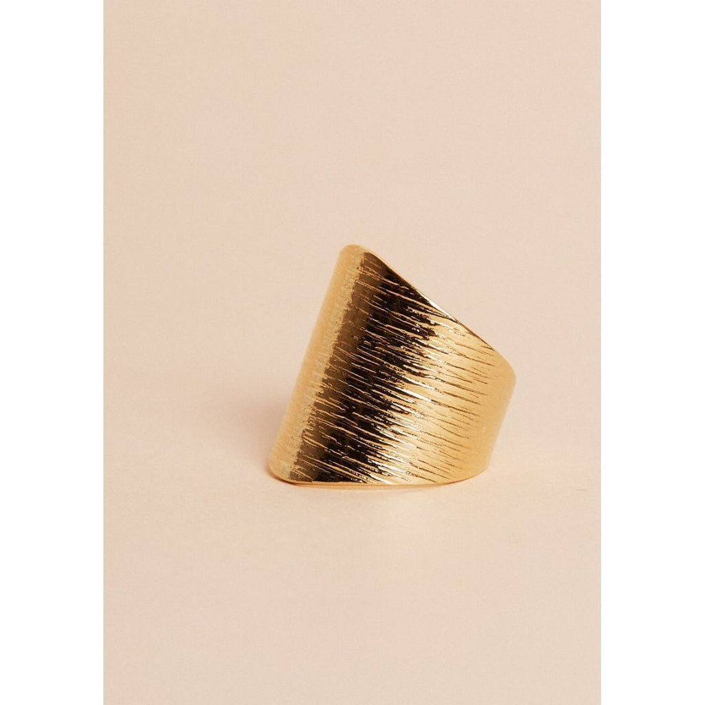 Bague Dana L Or Jaune - Bagues - Waekura - The Bradery