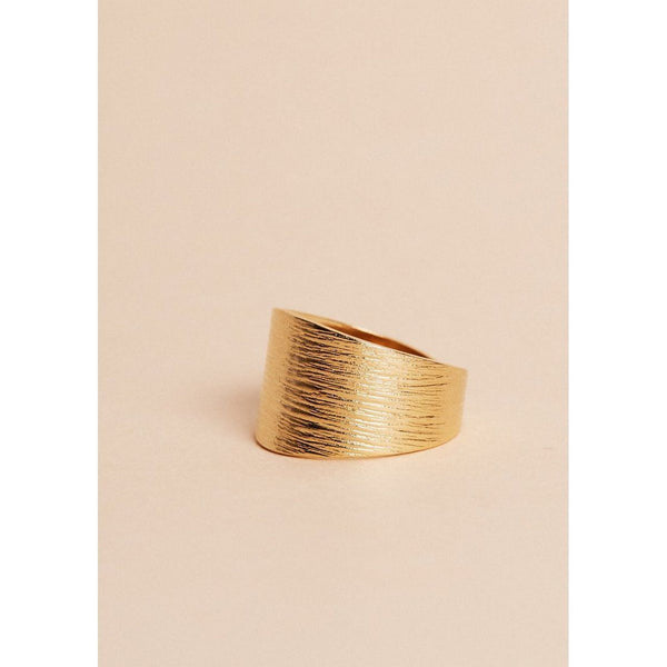 Bague Dana M Or Jaune - Bagues - Waekura - The Bradery