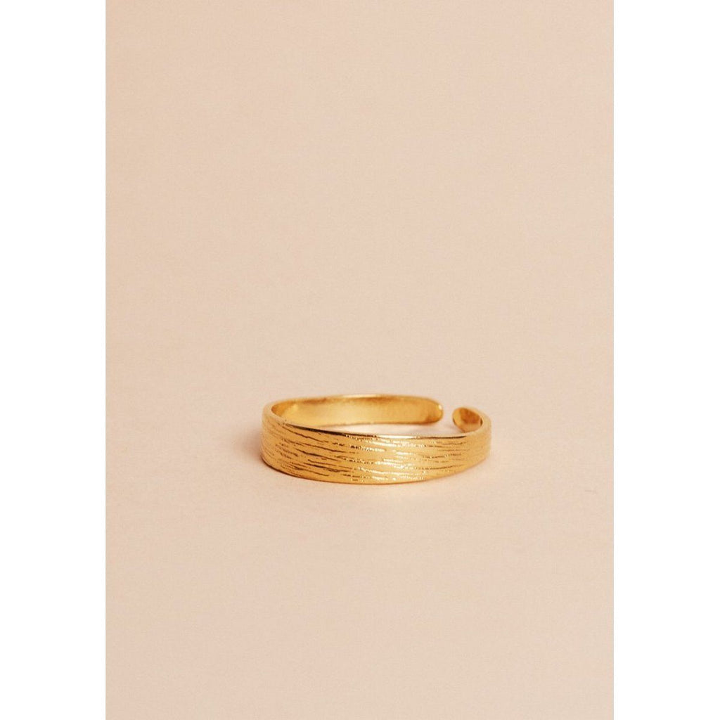 Bague Dana S Or Jaune - Bagues - Waekura - The Bradery