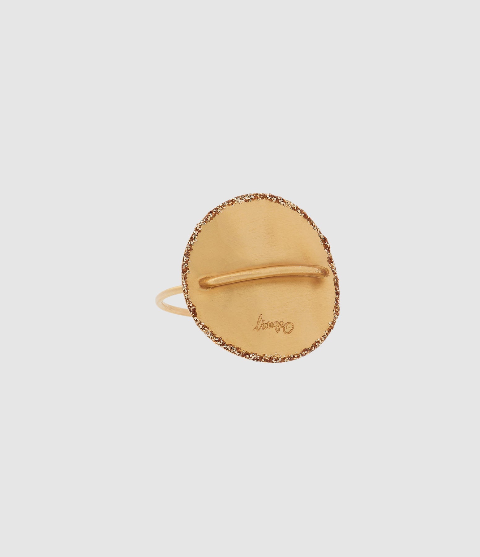 Lsonge - Bague Sublime Médaille Xl Or - Femme