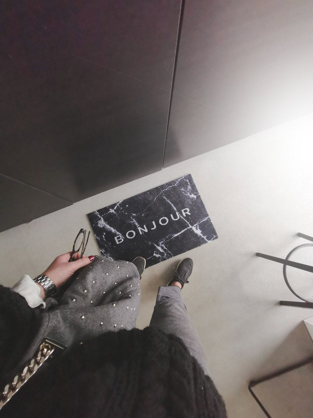 Tapis Bailey - Black