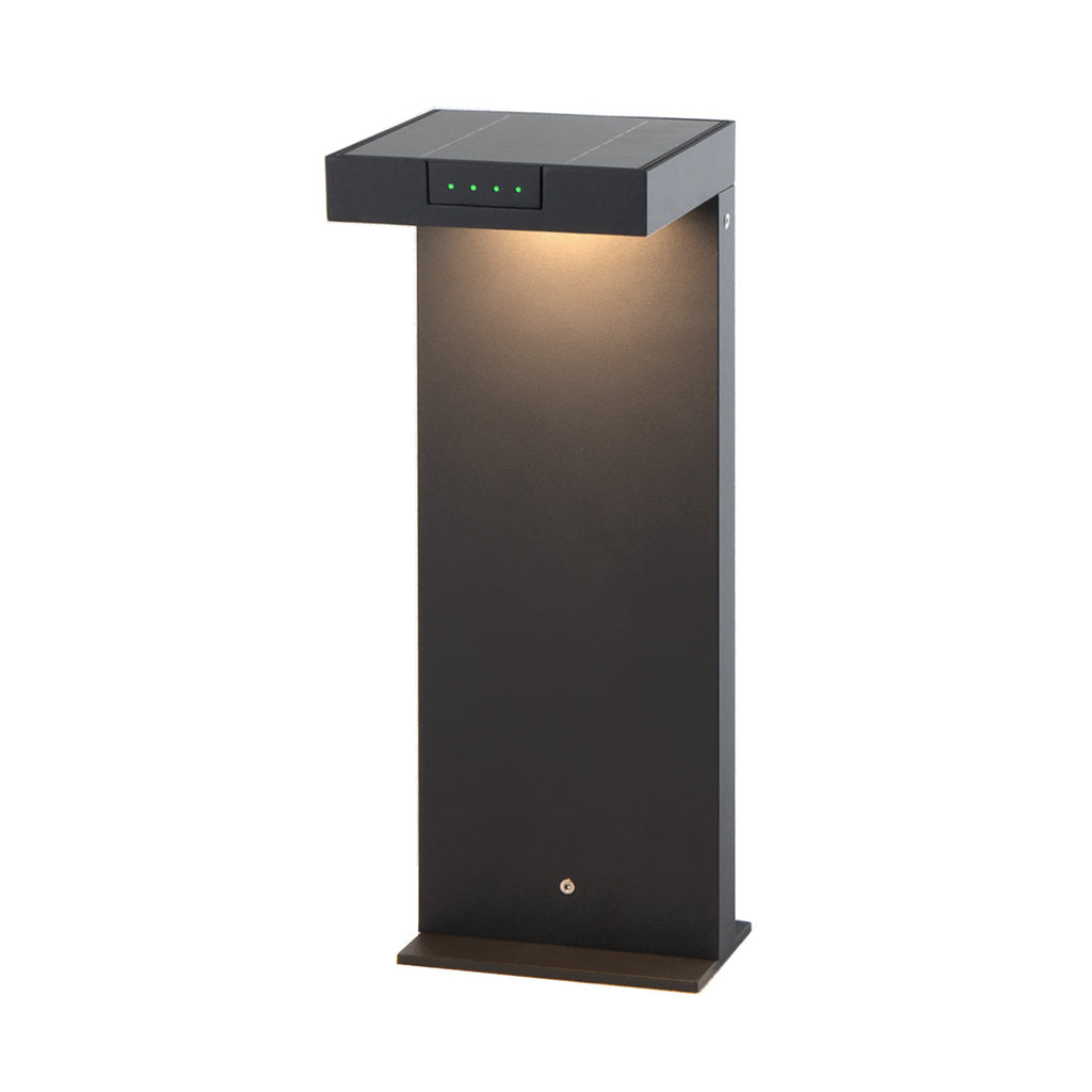 Ala - Borne & Potelet Solaire - Aluminium - Noir