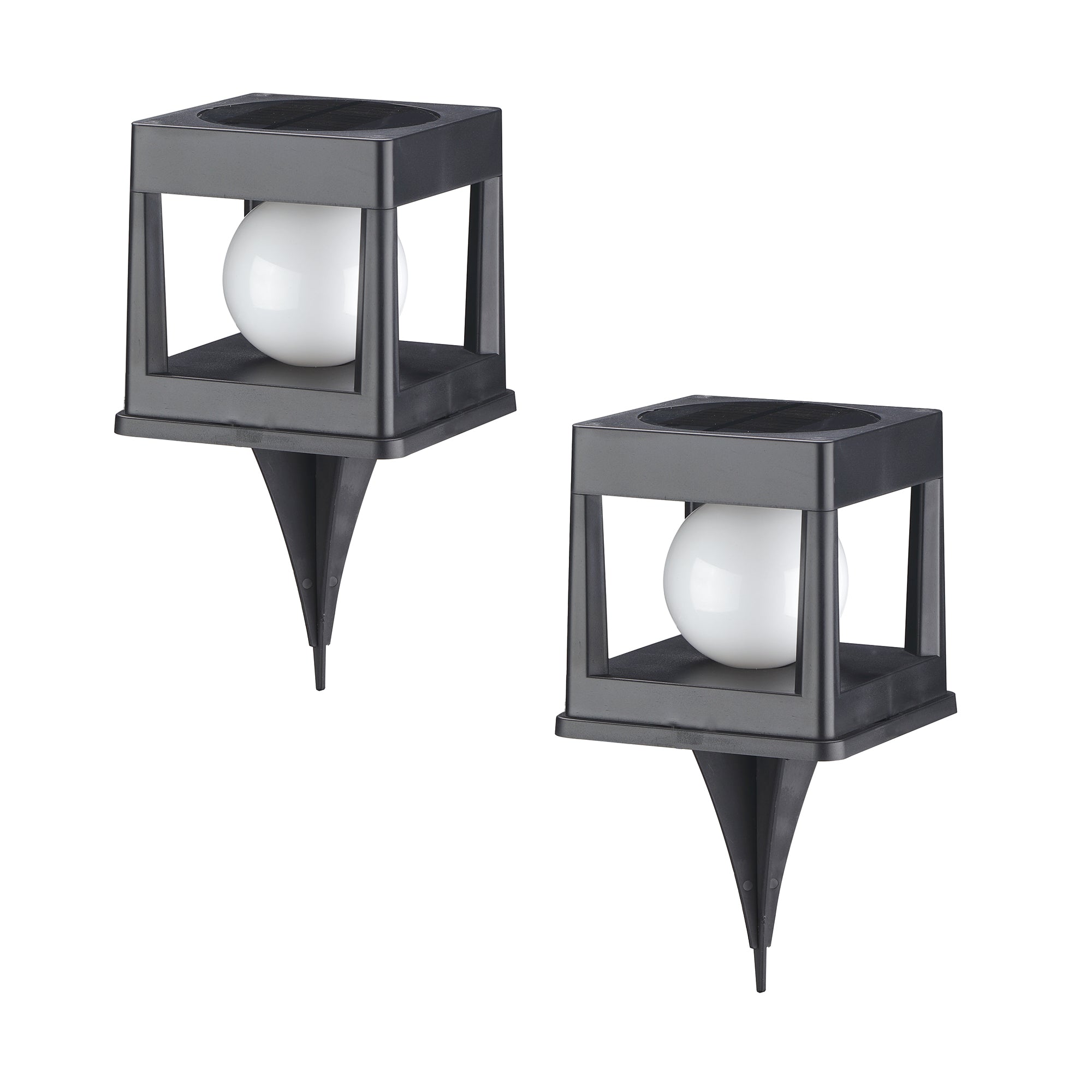 Cubya - Balise Solaire - Plastique - Noir