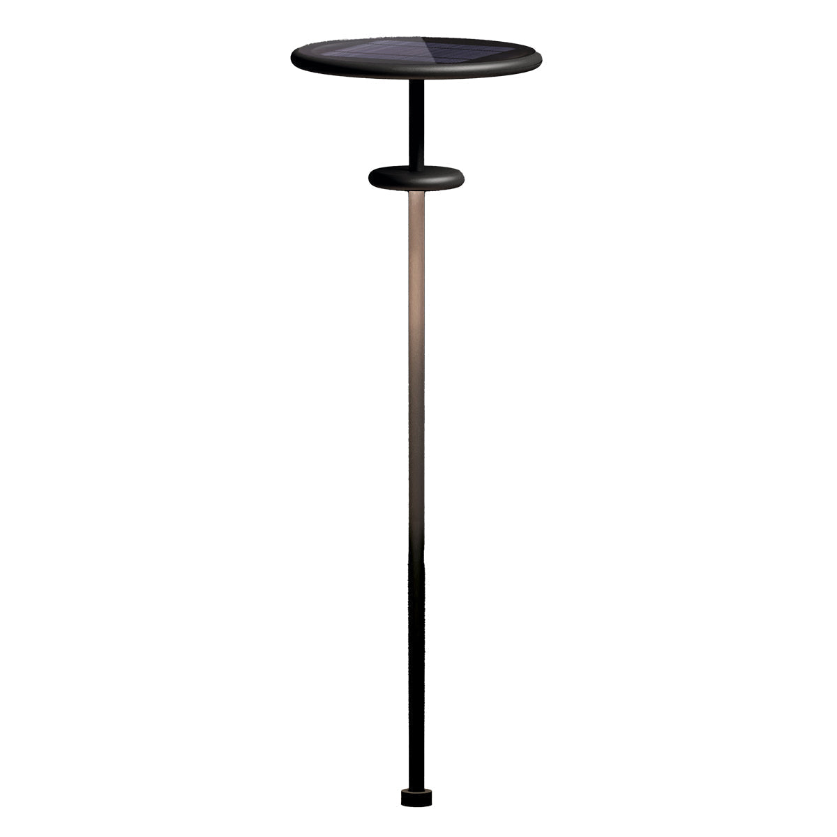 Planet B - Borne & Potelet Solaire - Aluminium - Noir