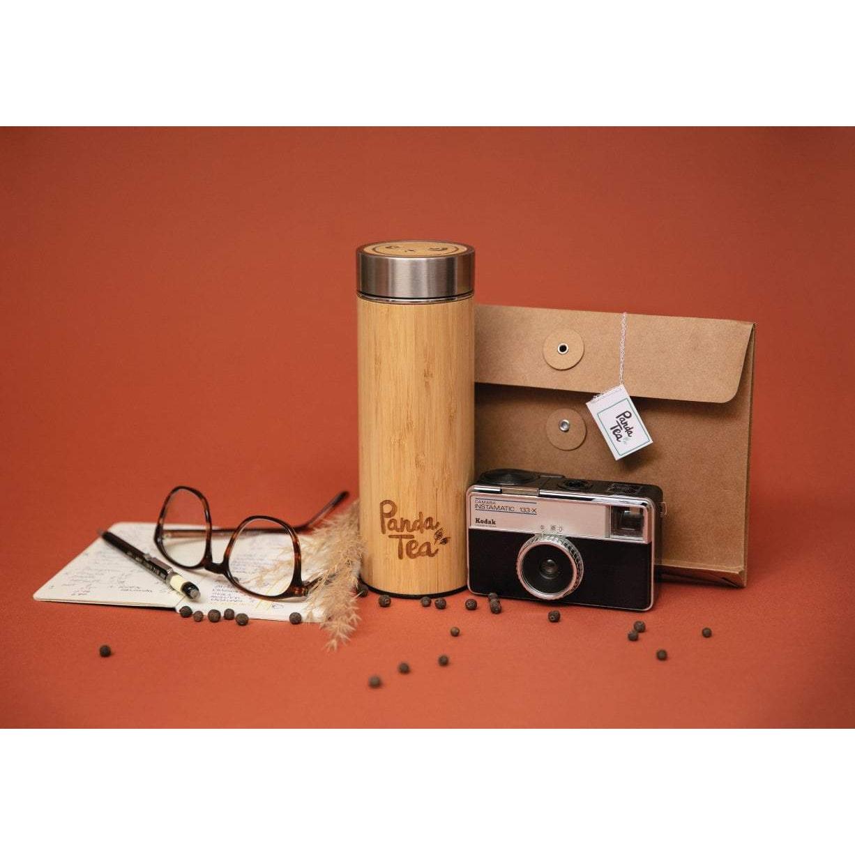 Thermos En Bambou Avec Infuseur - 360 Ml
