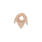Bandana Voile De Cahsmere Alquezar Vieux Rose, Maille Classique, 100% Voile De Cachemire - Accessoire - Authentic Cashmere - The Bradery