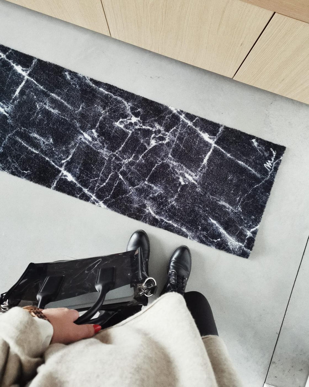 Tapis Barney - Black