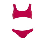 Bas De Bikini Runner - Framboise - Robin Collection - The Bradery