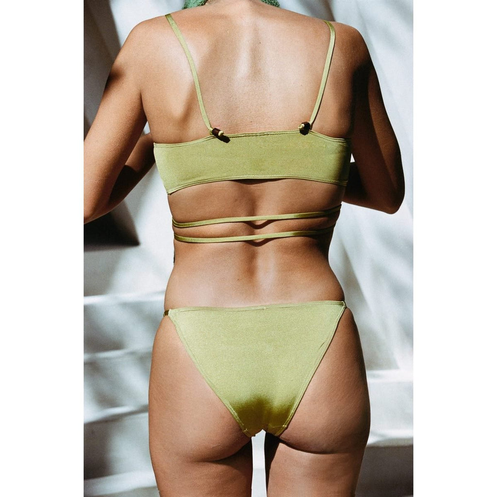 Bas De Maillot Limoncello - Olive