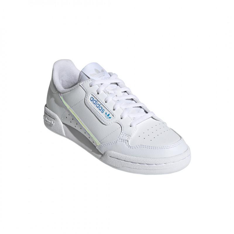 Basket Adidas Originals Continental 80 Junior - Blanc - Junior CHAUSSURE Adidas