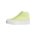 Basket Adidas Originals Nizza Platform Mid - Jaune - Femme CHAUSSURE Adidas