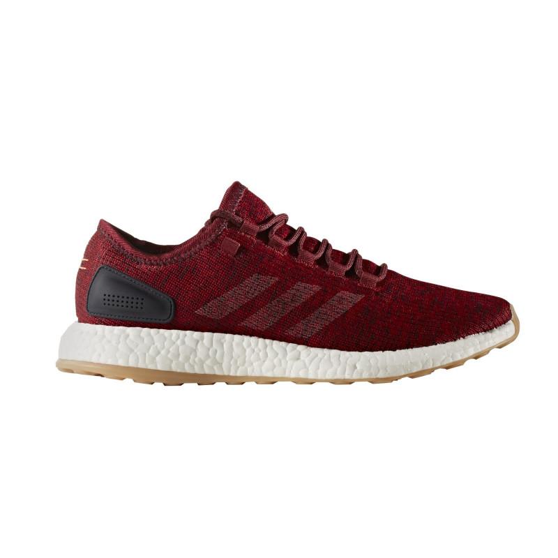 Basket Adidas Originals Pure Boost - Bordeaux - Homme - Adidas - The Bradery
