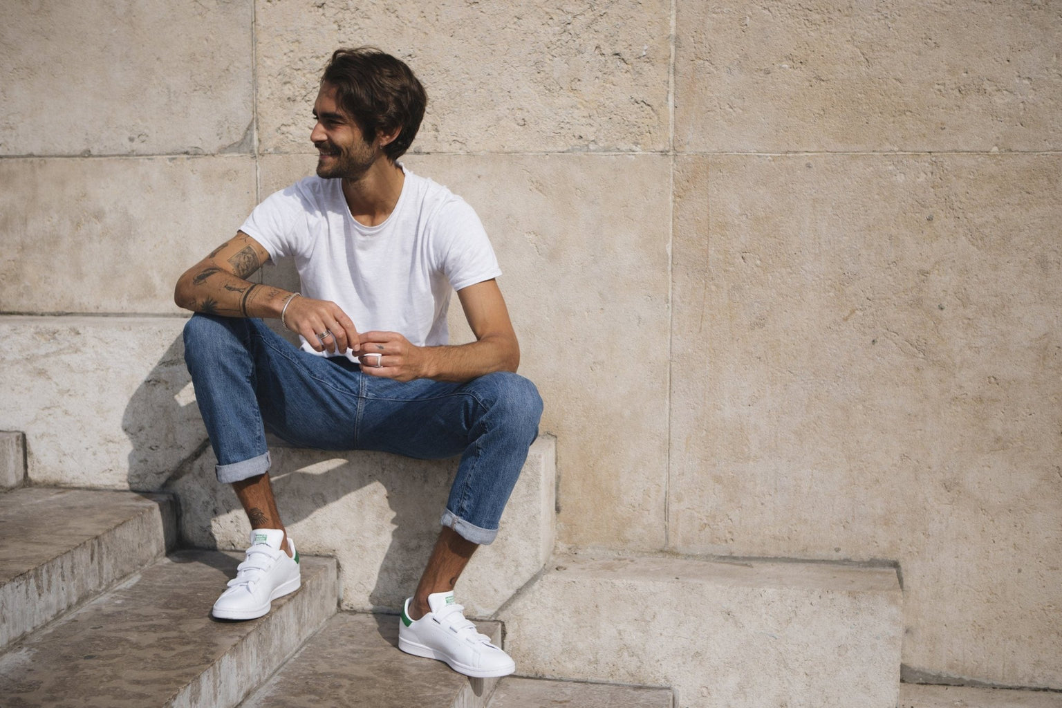 Basket Adidas Originals Stan Smith - Blanc - Mixte - Adidas - Adidas - The Bradery