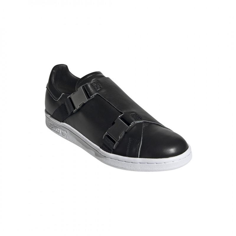 Basket Adidas Originals Stan Smith Buckle - Noir - Mixte CHAUSSURE Adidas