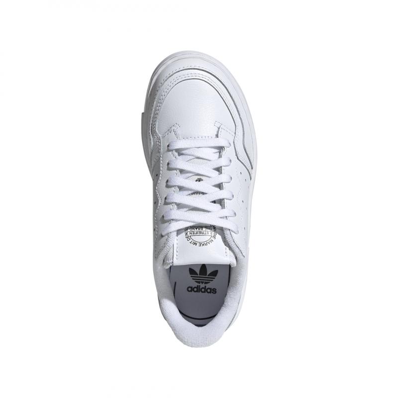 Basket Adidas Originals Supercourt - Blanc - Enfant - Adidas - The Bradery