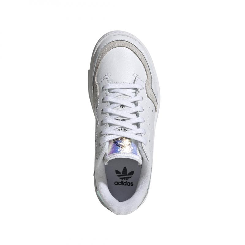 Basket Adidas Originals Supercourt - Blanc - Enfant - Adidas - The Bradery