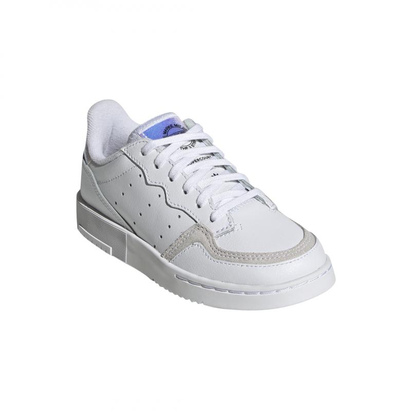 Basket Adidas Originals Supercourt - Blanc - Enfant - Adidas - The Bradery