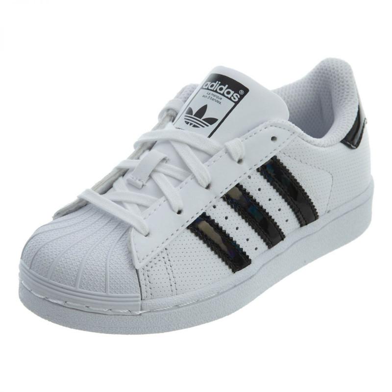 Basket Adidas Originals Superstar Cadet - Blanc - Enfant CHAUSSURE Adidas