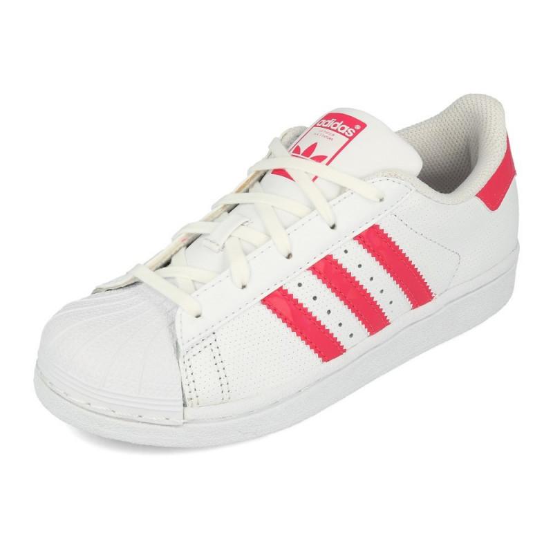 Basket Adidas Originals Superstar Cadet - Blanc - Enfant CHAUSSURE Adidas