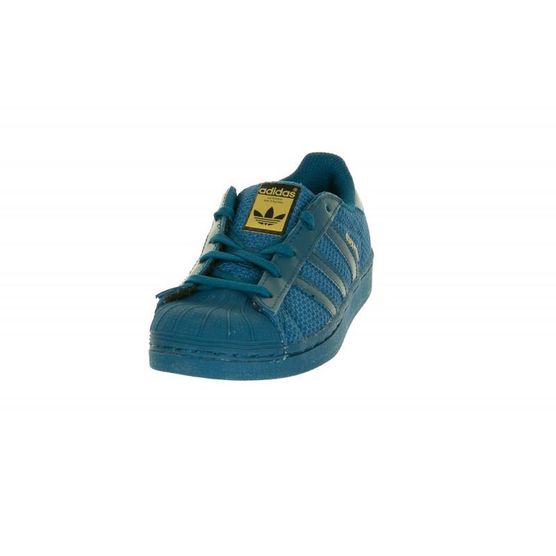 Basket Adidas Originals Superstar Cadet - Bleu - Enfant CHAUSSURE Adidas