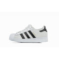 Baskets Adidas Originals Superstar Cadet Blanc / Noir Quadrillé - Enfant - Adidas1 - The Bradery