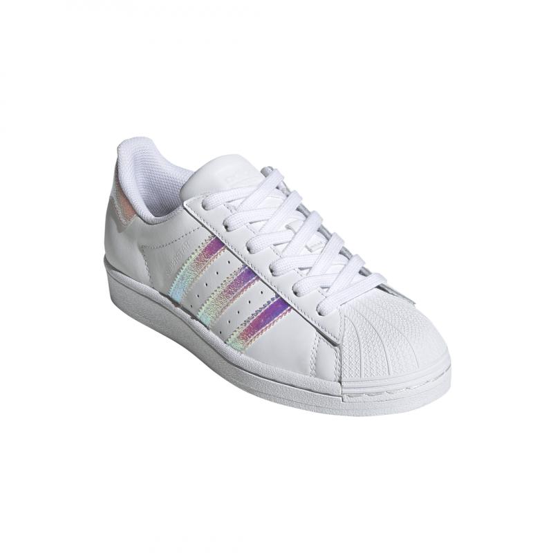 Basket Adidas Originals Superstar Junior - Blanc - Adidas2 - The Bradery