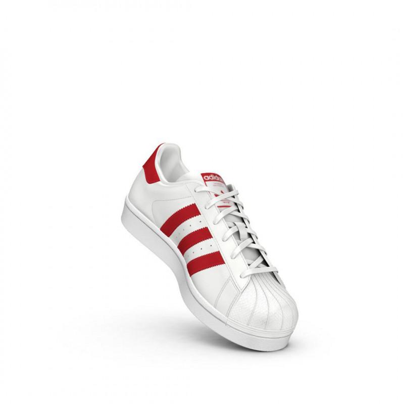 Basket Adidas Originals Superstar Junior - Blanc - Adidas2 - The Bradery