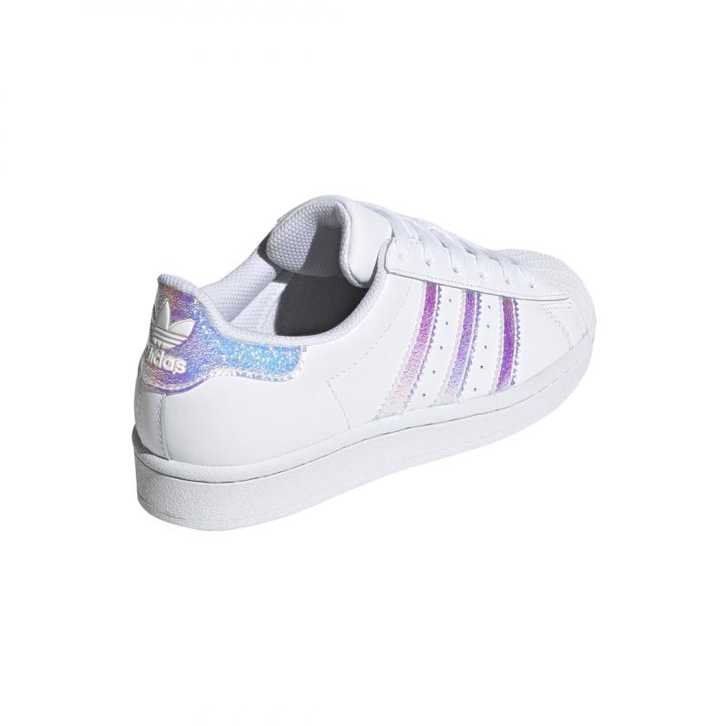 Basket Adidas Originals Superstar Junior - Blanc - Adidas2 - The Bradery