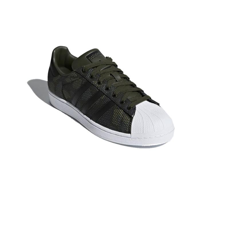 Basket Adidas Originals Superstar - Vert - Homme CHAUSSURE Adidas