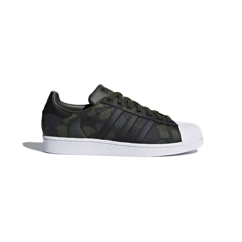 Basket Adidas Originals Superstar - Vert - Homme CHAUSSURE Adidas
