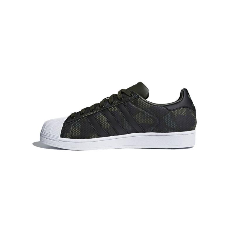 Basket Adidas Originals Superstar - Vert - Homme CHAUSSURE Adidas