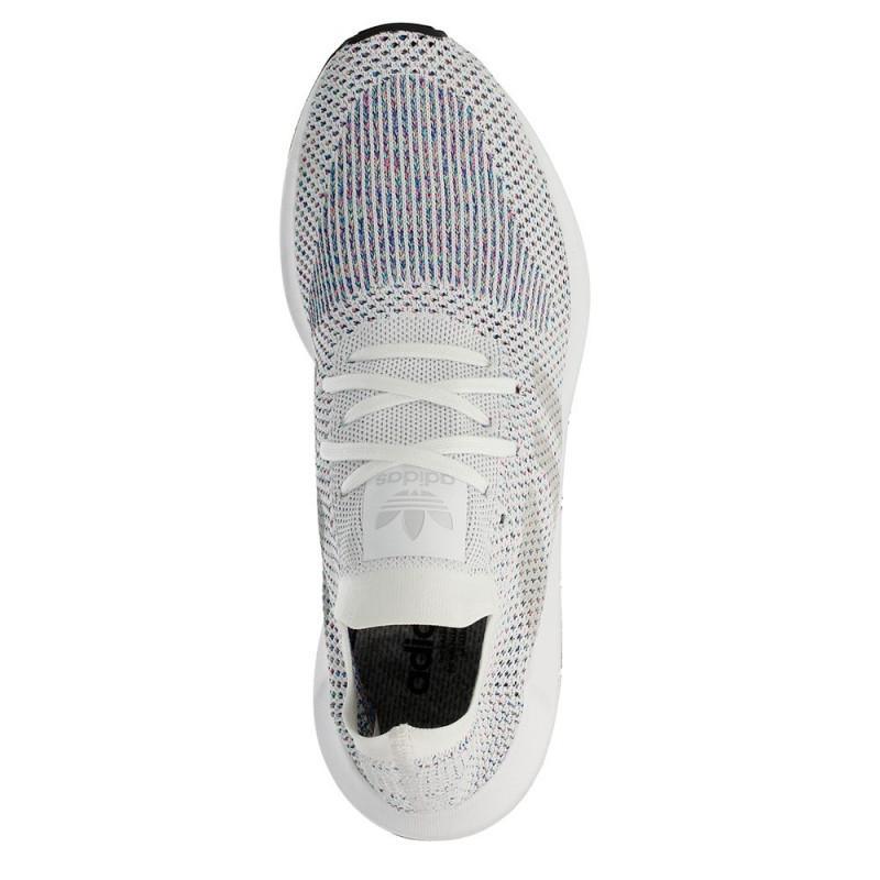 Baskets Adidas Originals Swift Run Primeknit Blanc / Gris - Baskets - Adidas1 - The Bradery