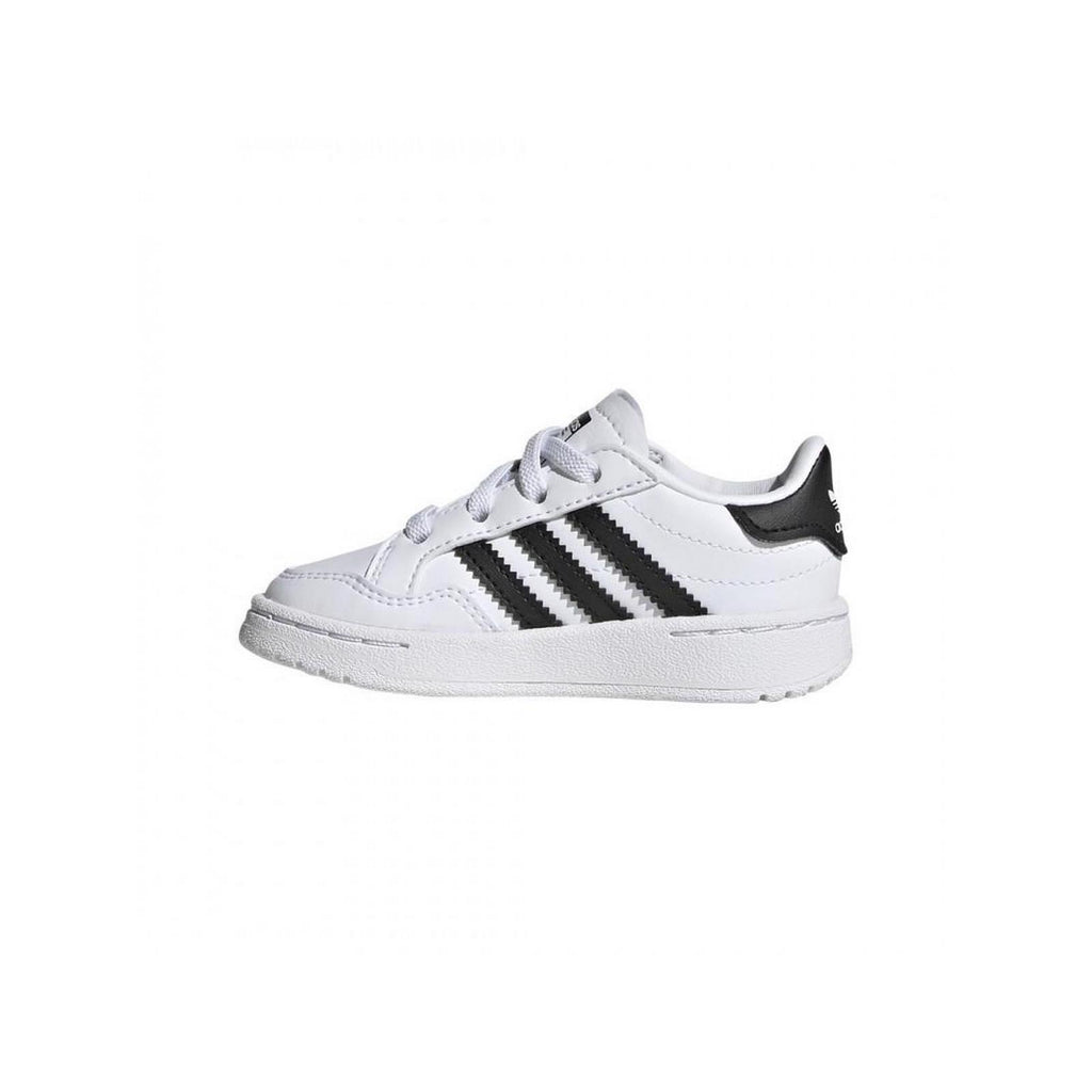Basket Adidas Originals Team Court - Blanc - Bébé - Adidas - The Bradery