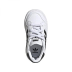 Basket Adidas Originals Team Court - Blanc - Bébé - Adidas - The Bradery
