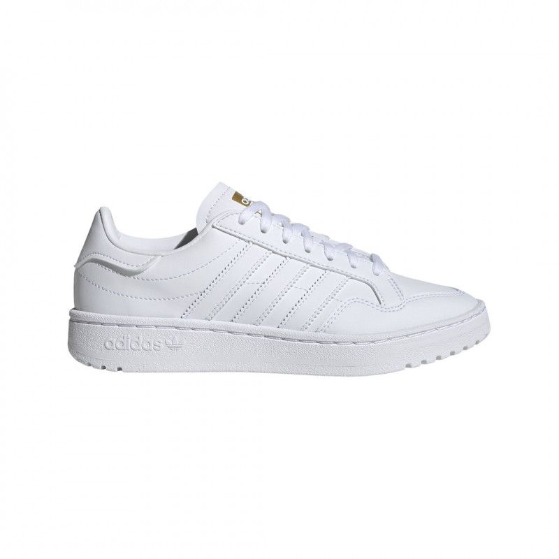 Basket Adidas Originals Team Court Junior - Blanc - Adidas2 - The Bradery