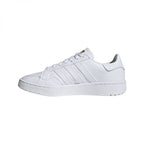 Basket Adidas Originals Team Court Junior - Blanc - Adidas2 - The Bradery