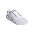 Basket Adidas Originals Team Court Junior - Blanc - Adidas2 - The Bradery