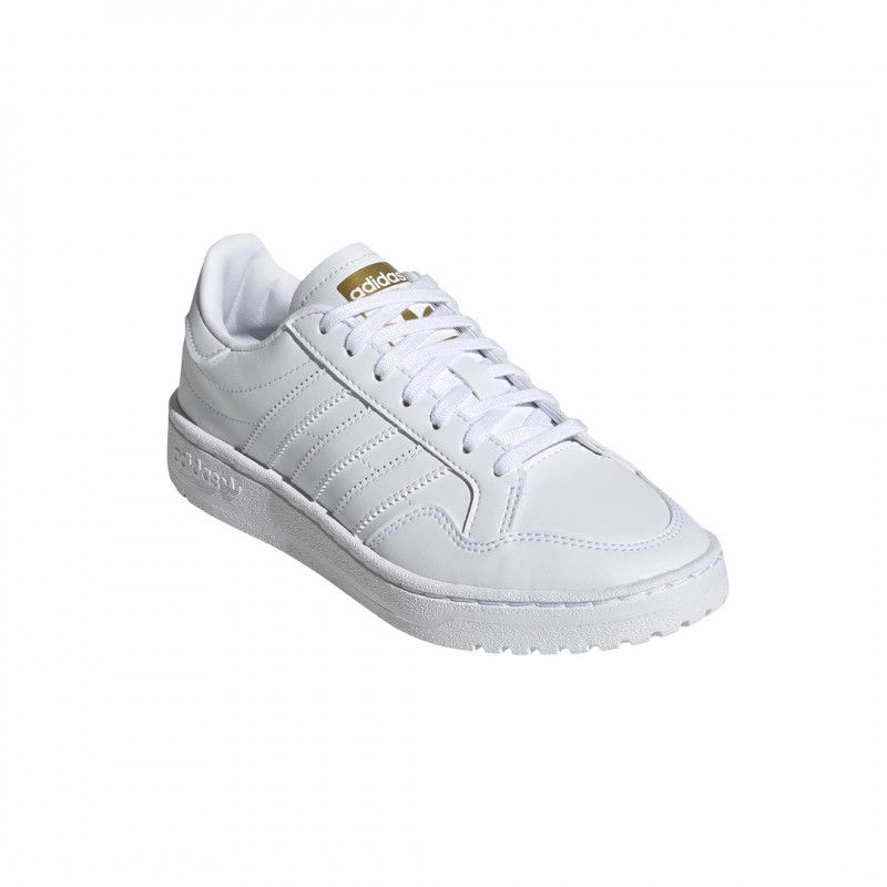 Basket Adidas Originals Team Court Junior - Blanc - Adidas2 - The Bradery