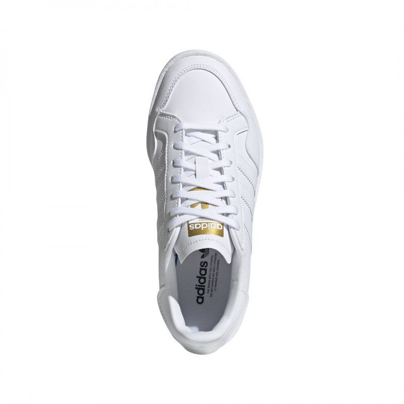 Basket Adidas Originals Team Court Junior - Blanc - Adidas2 - The Bradery