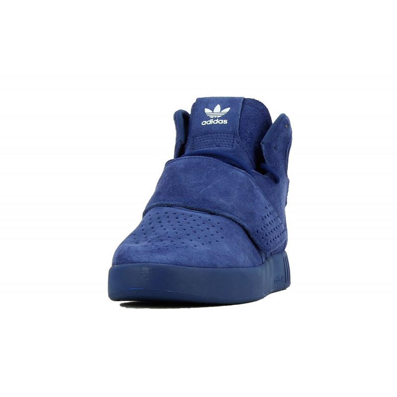 Basket Adidas Originals Tubular Invader Strap - Bleu - Homme CHAUSSURE Adidas