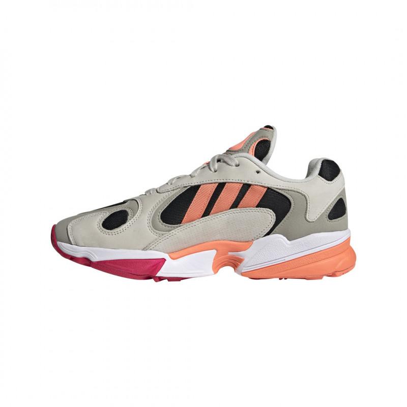 Baskets Adidas Originals Yung-1 Gris / Noir - Baskets - Adidas1 - The Bradery