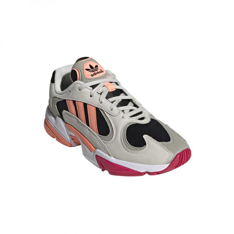 Baskets Adidas Originals Yung-1 Gris / Noir - Baskets - Adidas1 - The Bradery