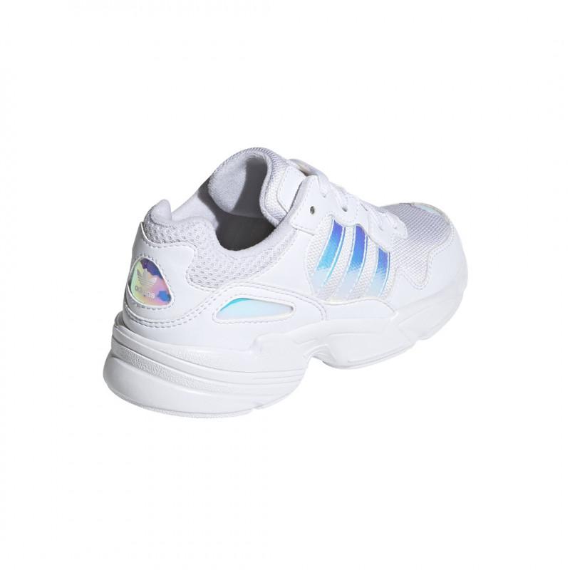 Basket Adidas Originals Yung-96 Cadet - Blanc - Enfant CHAUSSURE Adidas