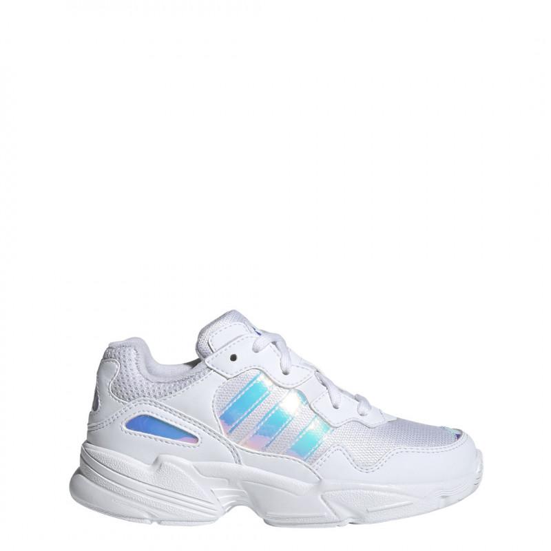 Basket Adidas Originals Yung-96 Cadet - Blanc - Enfant CHAUSSURE Adidas
