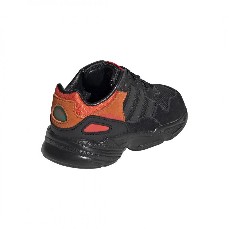 Baskets Adidas Originals Yung-96 Noir / Orange - Baskets - Adidas1 - The Bradery