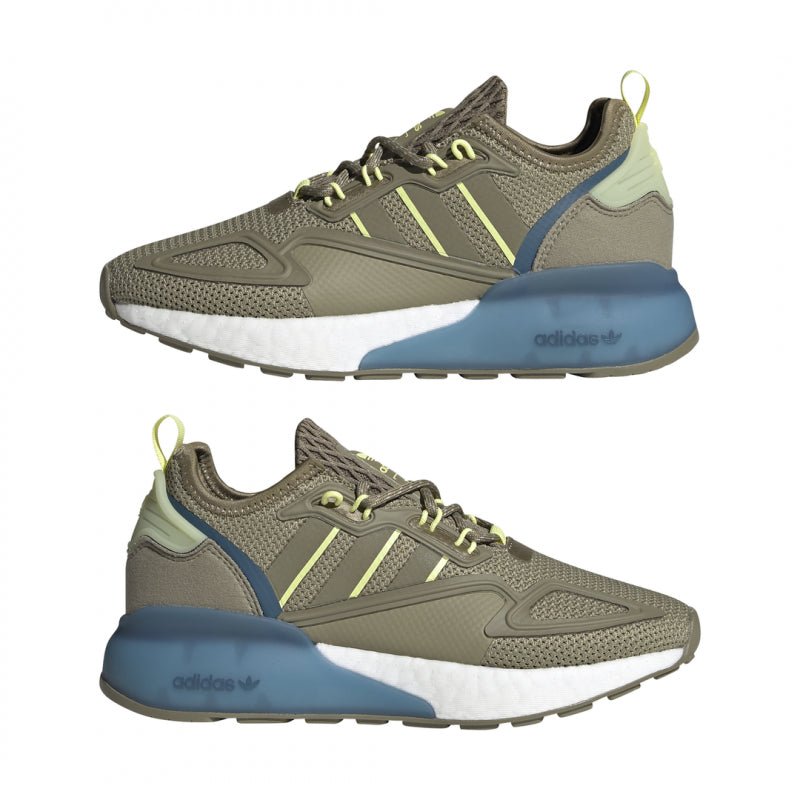 Basket Adidas Originals Zx 2K Boost - Kaki - Femme - Adidas - The Bradery