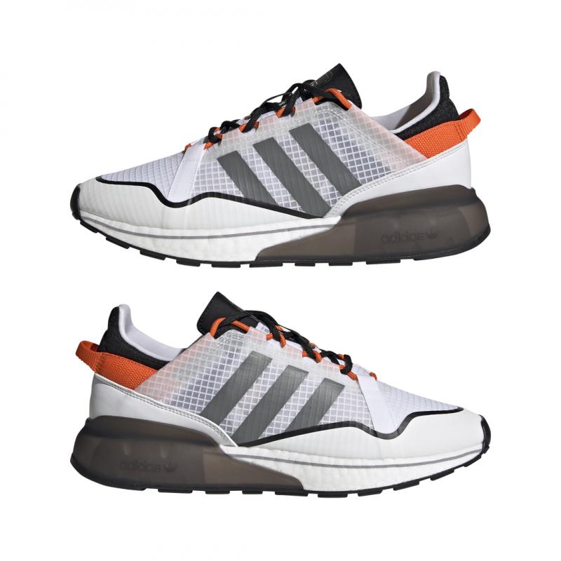 Basket Adidas Originals Zx 2K Boost Pure - Blanc - Adidas2 - The Bradery