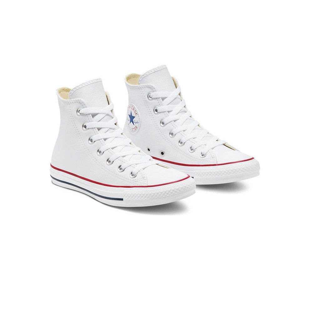 Baskets All Star Leather Hi - Blanc