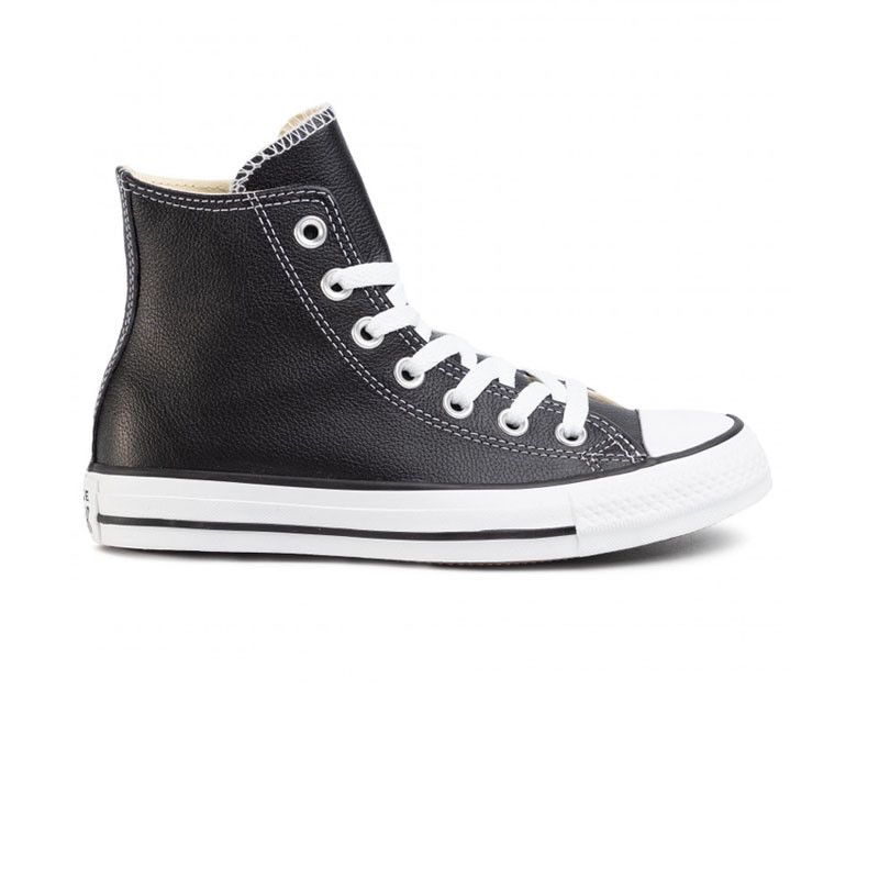 Baskets Chuck Taylor All Star Leather High Top - Noir