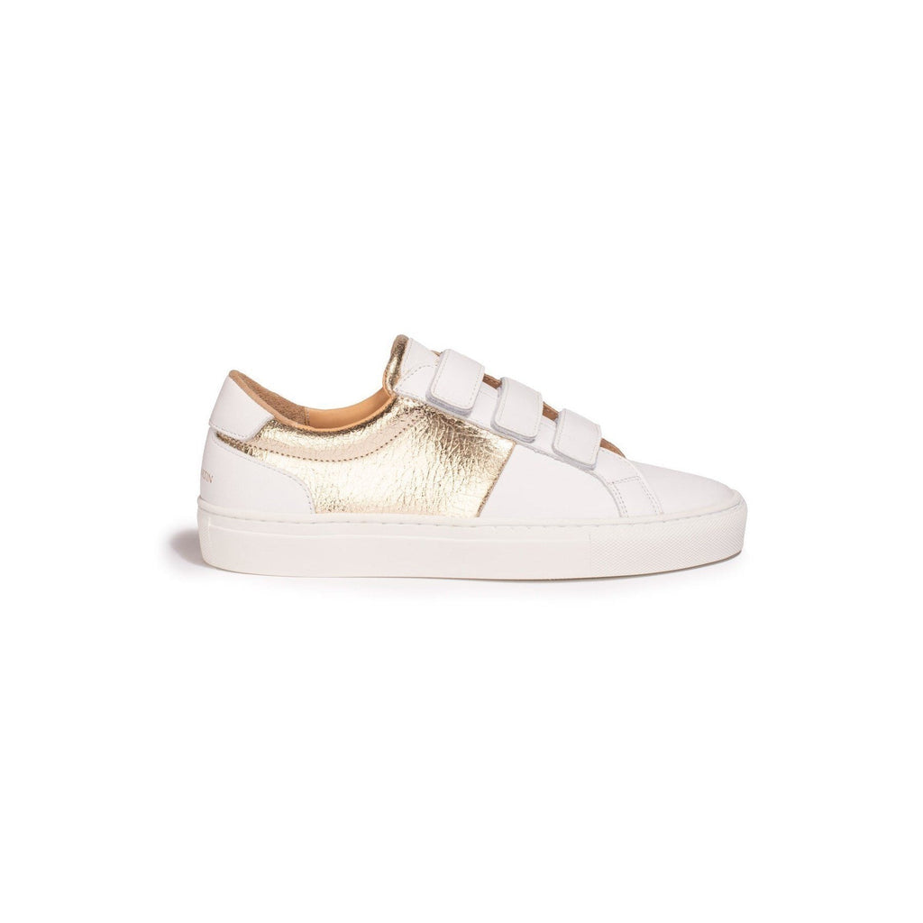 Basket Jules - Blanc / Doré - Femme - Canal Saint Martin - Canal Saint Martin* - The Bradery